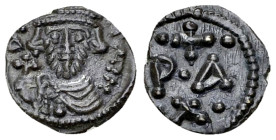 Constans II Pogonatus AR 1/2 Siliqua, Carthage 

Constans II Pogonatus (641-668 AD). AR 1/2 Siliqua (12mm, 0.49 g), Carthage, 641-647.
Obv. d N COt...