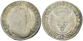 Louis XIV, AR 1/2 Ecu aux palmes 1694 K, Bordeaux 

France, Royaume. Louis XIV. AR 1/2 Ecu aux palmes 1694 K (13.16 g), Bordeaux.
Gad. 185.

TB.
