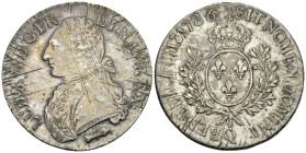 Louis XVI, AR Ecu aux branches d'olivier 1786 Q, Perpignan 

France, Royaume. Louis XVI. AR Ecu aux branches d'olivier 1786 Q (29.51 g), Perpignan....