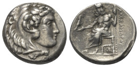 Königreich Makedonien. Alexander III. der Große (336 - 323 v. Chr.).

 Drachme (Silber). Ca. 334 - 323 v. Chr. Sardeis.
Vs: Kopf des jugendlichen H...