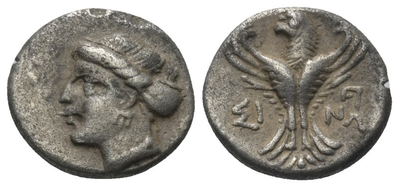 Paphlagonien. Sinope.

 Hemidrachme (Silber). Ca. 330 - 250 v. Chr.
Vs: Kopf ...