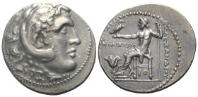 Inseln vor Karien. Rhodos.

 Tetradrachme (Silber). 205 - 190 v. Chr.
Prägung im Namen Alexanders III. des Großen.

Vs: Kopf des jugendlichen Her...