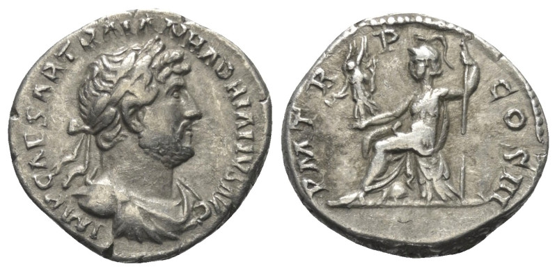Hadrianus (117 - 138 n. Chr.).

 Denar (Silber). 119 - 122 n. Chr. Rom.
Vs: I...
