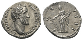 Antoninus Pius (138 - 161 n. Chr.).

 Denar (Silber). 150 - 151 n. Chr. Rom.
Vs: ANTONINVS AVG PIVS P P TR P XIIII. Kopf mit Lorbeerkranz rechts.
...