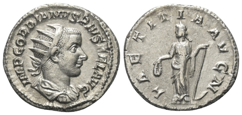 Gordianus III. (238 - 244 n. Chr.).

 Antoninian (Silber). 241 - 243 n. Chr. R...