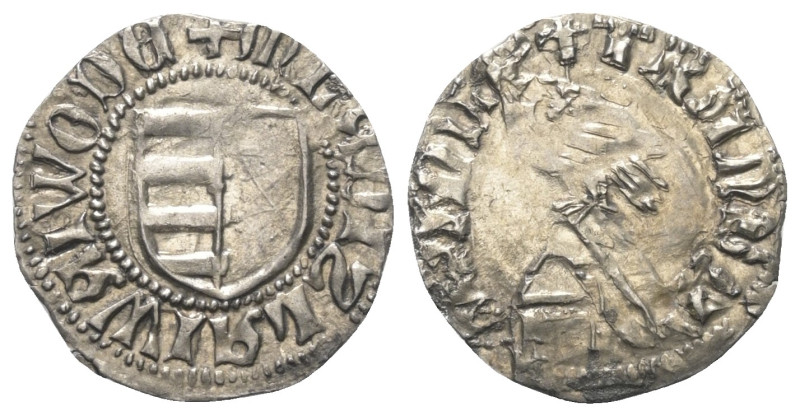 Walachei - Fürstentum. Vladislav I. (1364 - 1377).

 Dinar (Silber).
Typ III....