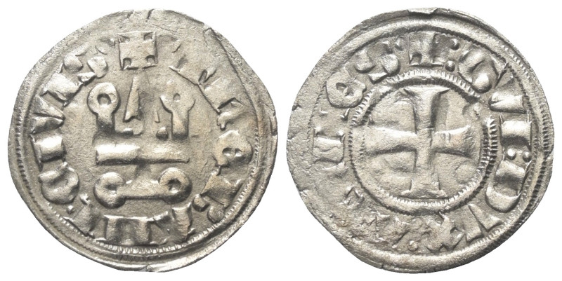 Achaia - Fürstentum. Guy II. de La Roche (1287 - 1308).

 Denar (Silber).
Vs:...