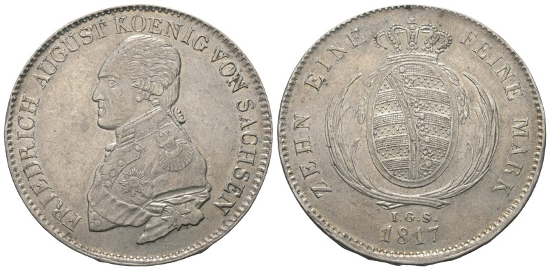 Sachsen - Albertiner (ab 1485). Königreich (ab 1806). Friedrich August I. (1806 ...
