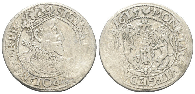 Polen. Danzig - Freie Stadt. Sigismund III. Wasa (1587 - 1632).

 Ort (Silber)...