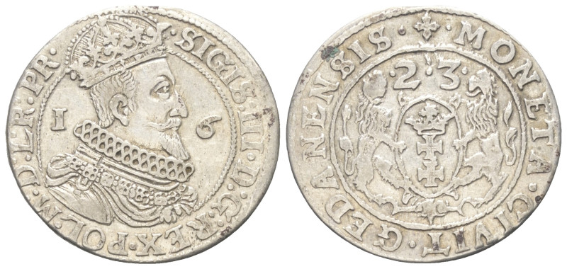Polen. Danzig - Freie Stadt. Sigismund III. Wasa (1587 - 1632).

 Ort. 1623. D...