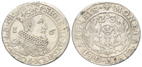Polen. Danzig - Freie Stadt. Sigismund III. Wasa (1587 - 1632).

 Ort. 1623. Danzig.
Vs: Büste rechts.
Rs: Stadtwappen gehalten von zwei Löwen.
...