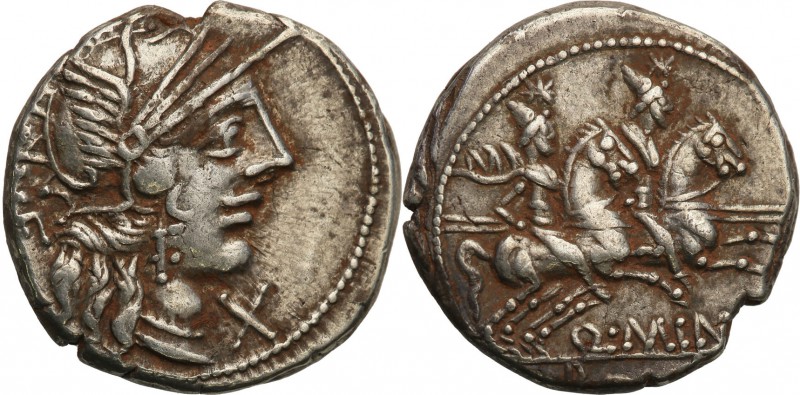 Rome, Republika. Q. Minicius Rufus. Denar 122 pne., Rome

Dobre detale, patyna...