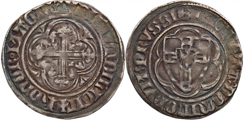 Teutonic Order. Winrych von Kniprode (1351-1382). Półskojec, Torun

MONETA DOM...