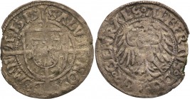 Teutonic Order. Albrecht Hohenzollern. Grosz 1515, Konigsberg

Niezmiernie rzadka moneta sporadycznie pojawiająca się w handlu.Lekko wyszczerbiony k...