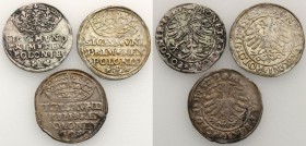 Sigismund I Old. Grosze koronne, Cracow set. 3 pieces

Patyna, resztki połysku. Różne roczniki. 
Waga/Weight: Metal: Średnica/diameter: 


Stan ...