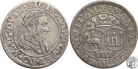 Sigismund II August. Czworak (4 grosze) 1568, Vilnius

Odmiana z końcówką napisów: L/LITVAŁadny egzemplarz, delikatna patyna.
Waga/Weight: Metal: Ś...