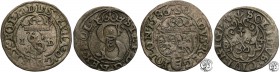 Stephan Batory. Schilling (szelag) 1586 NH, Olkusz + Schilling (szelag) 1584, Riga

Patyna, czytelne egzemplarze.Kurpiewski 54 i 410
Waga/Weight: M...