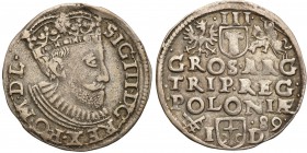 Sigismund III Vasa. Trojak (3 grosze) 1589, Poznan/Posen

Delikatna patyna, resztki połysku.Iger P.89.1b 
Waga/Weight: Metal: Średnica/diameter: 
...