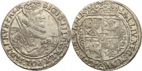 Sigismund III Vasa. Ort (18 groszy) 1621 Bydgoszcz/Bromberg

Resztki połysku menniczego. Dobrze zachowane detale.Shatalin/Grendel BD21-132
Waga/Wei...
