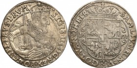 Sigismund III Vasa. Ort (18 groszy) 1623 Bydgoszcz/Bromberg

Zachowany delikatny połysk menniczy w tle.Shatalin/Grendel BD23-118
Waga/Weight: 6.33 ...