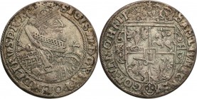 Sigismund III Vasa. Ort (18 groszy) 1622, Bydgoszcz/Bromberg

Delikatny połysk, patyna, dobre detale.
Waga/Weight: 6,77 g Ag Metal: Średnica/diamet...