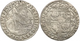 Sigismund III Vasa. Ort (18 groszy) 1624, Bydgoszcz/Bromberg

Zachowany połysk w tle, dobrze wybity egzemplarz.
Waga/Weight: 6,74 g Ag Metal: Średn...