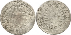 Sigismund III Vasa. Grosz 1625, Bydgoszcz/Bromberg

Odmiana z odwróconą cyfrą 2 w dacie.Kopicki (nowy) 325 (R)
Waga/Weight: 0,96 g Ag Metal: Średni...