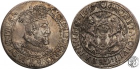 Sigismund III Vasa. Ort (18 groszy) 1617, Danzig/ Gdansk

Ładnie wybity egzemplarz, patyna, delikatny połysk w tle.Shatalin/Grendel GD17-4 (R)
Waga...