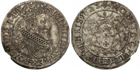 Sigismund III Vasa. Ort (18 groszy) 1623, Danzig/ Gdansk

Pełna data na rewersie i końcówką PR. Nienotowana odmiana interpunkcyjna w katalogu Shatal...