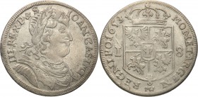 John II Casimir. Ort (18 groszy) 1653, Wschowa

Odmiana, w której głowa króla przedziela napis otokowy. Łanie wybity egzemplarz, przetarty.Kopicki 1...