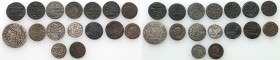 John II Casimir Augustus III the Sas. set of coins- 16 pieces

Różne roczniki i nominały. Patyna, resztki połysku.
Waga/Weight: Metal: Średnica/dia...