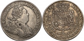 Augustus III the Sas. 1/3 Taler (thaler) 1763 EDC, Dresden

Patyna.Kahant 565
Waga/Weight: 5,35 g Ag Metal: Średnica/diameter: 


Stan zachowani...