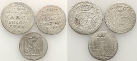 Stanislaus Augustus Poniatowski. set of 1, 2 i 10 groszy - set of 3 coins

Obiegowe egzemplarze. Zestaw 3 monet.
Waga/Weight: srebro Metal: Średnic...