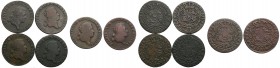 Stanislaus Augustus Poniatowski. Trojak (3 grosze) 1786-1787 EB, Warsaw - set of 6 coins

Zestaw 6 trojaków z lat 1786/87. Rzadki rocznik 1786, doda...
