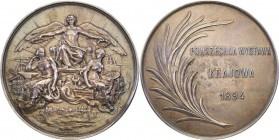 Poland, Medal. Powszechna Wystawa Krajowa Lviv 1894, silver

Medal autorstwa Cypriana Godebskiego (1835-1909) i Henri Nocq’a (Paryż, rytownik), wybi...