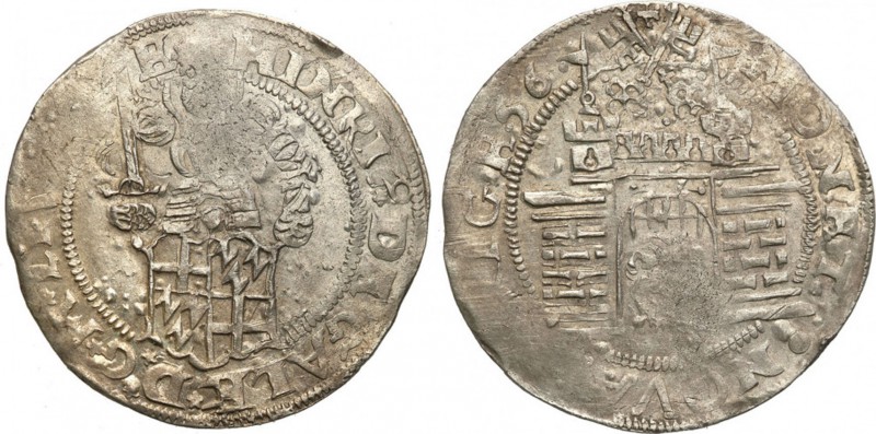 Order of the Swordsmen. 1/2 mark 1556, Riga

Henryk von Galen 1551-1557Bardzo ...