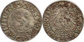 Prussia Duke. Albrecht grosz 1540, Konigsberg

Ładny egzemplarz, delikatna patyna. Neumann:&nbsp; 45
Waga/Weight: Metal: Średnica/diameter: 


S...