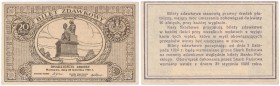 Banknote. Bilet zdawkowy 20 groszy 1924

Wyśmienity egzemplarz.Lucow 702 (R2); Miłczak 45
Waga/Weight: Metal: Średnica/diameter: 


Stan zachowa...