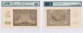 Banknote. 100 zlotych 1940 seria B PMG 66 EPQ

Falsyfikat ZWZ.Idealny egzemplarz w gradingu z wysoką notą PMG 66 z dopiskiem EPQ oznaczającym wyjątk...