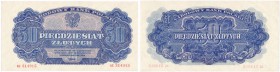 Banknote. 50 zlotych 1944 seria AC OBOWIĄZKOWYM

Minimalnie ugięty prawy górny róg. Rzadki i poszukiwany banknot.Lucow 1098 (R5); Miłczak 110
Waga/...