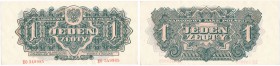 Banknote. 1 zloty 1944 seria EO OBOWIĄZKOWYM

Ugięty jeden róg, poza tym pięknie zachowany egzemplarzLucow 1077 (R2); Miłczak 105a
Waga/Weight: Met...