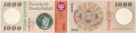 Banknote. 1000 zlotych 1965 Kopernik seria M

Banknot kilkukrotnie złamany w pionie.Miłczak 141; Lucow (R2)
Waga/Weight: Metal: Średnica/diameter: ...