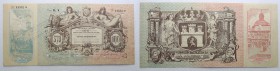 Lviv, Asygnata Kasowa na 100 kronen 1915

Egzemplarz skasowany.Piękny stan zachowania, szczególnie jak na bon takich rozmiarów. Złamanie w pionie.Je...