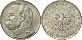 II RP 10 zlotych 1936 Pilsudski
Bardzo ładny egzemplarz z zachowanym delikatnym połyskiem menniczym. Moneta polskim slabie PGM.Fischer OB 023
Waga/W...