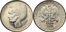 PRL. PROBE/PATTERN Nickel 10 zlotych 1967 Skłodowska
Piękny egzemplarz, drobne ryski.Fischer P 107
Waga/Weight: 9.63 g Ni Metal: Średnica/diameter: ...