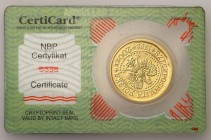 III RP 200 zlotych 1998 Eagle Bielik (1/2 ounce gold)
Idealnie zachowana moneta.Fischer KZ 046
Waga/Weight: Metal: Średnica/diameter: 
Stan zachowa...
