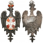 II RP. Badge Raracza-Huszt", silver
Odznaka pamiątkowa żołnierzy Polskiego Korpusu Posiłkowego internowanych na Węgrzech Na stronie odwrotnej napisy,...