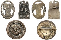 Germany. Medieval badges.
Zestaw 3 odznak.
Waga/Weight: Metal: Średnica/diameter: 
Stan zachowania/condition: ()