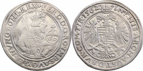 Austria
Austria. Ferdynand I (1522-1564) GuldenTaler (thaler) (60 krajcar) 1652, Hall 
Bardzo ładny, świeży egzemplarz. Zachowany połysk menniczy w ...