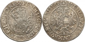 Austria
Austria. Gulden Taler (thaler) (60 krajcar) 1563 
Obiegowy, ale czytelny egzemplarz. Patyna. Rzadka moneta w każdym stanie zachowania.Davenp...